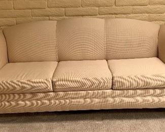Contemporary Stearns & Foster Sleeper Sofa Couch 34x87x37 (92in with bed out)