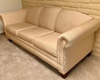 Contemporary Stearns & Foster Sleeper Sofa Couch 34x87x37 (92in with bed out)