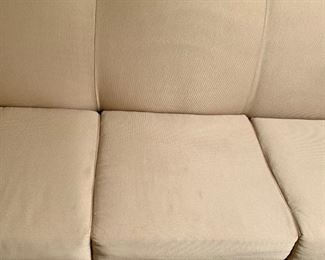Contemporary Stearns & Foster Sleeper Sofa Couch 34x87x37 (92in with bed out)