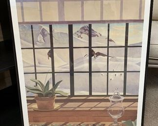 Charles Sheeler Winter Window Poster
