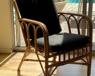 Antique Rattan/Cane Arm Chair #1 33x22x28in
Antique Rattan/Cane Arm Chair #2 33x22x28in