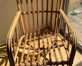 Antique Rattan/Cane Arm Chair #1 33x22x28in
Antique Rattan/Cane Arm Chair #2 33x22x28in