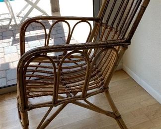 Antique Rattan/Cane Arm Chair #1 33x22x28in
Antique Rattan/Cane Arm Chair #2 33x22x28in