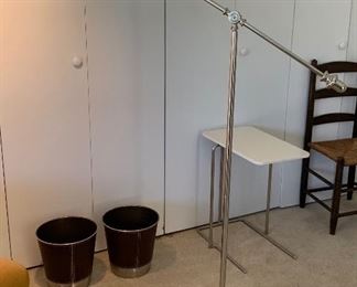 Contemporary Chrome Boom Lamp