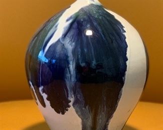 Eberlin Drip Glaze Bud Vase