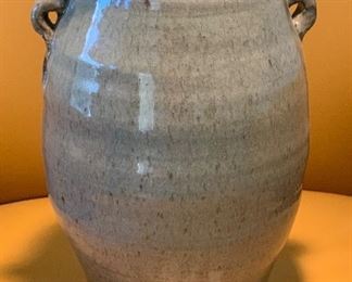 9.5in Stoneware Vase Artist Made