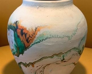8in Nemadji Pottery Vase