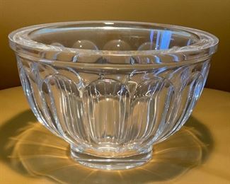Orrefors Sweden Crystal Glass bowl 5in H x 8in Diameter