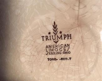 Triumph American Limoges Lidded Bowl