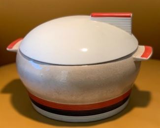 Triumph American Limoges Lidded Bowl