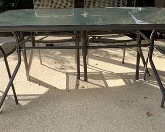 Treasure Garden Patio Table w/ 6 Chairs