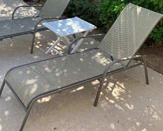 1 Treasure Garden Patio Lounger #1
1 Treasure Garden Patio Lounger #2