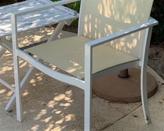 1 Outdoor Patio Chair #1
1 Outdoor Patio Chair #2