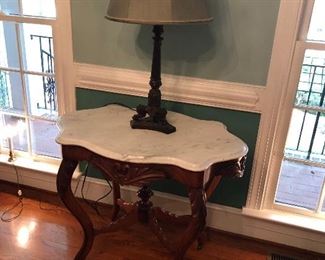 Nice marble top table