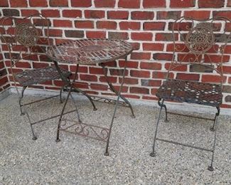 Patio bistro set