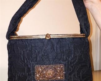 Vintage black purse
