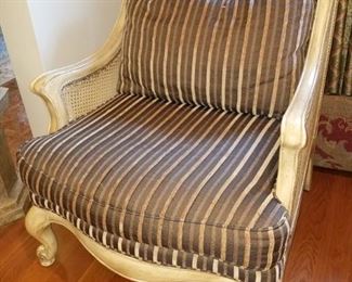 White wash armchair