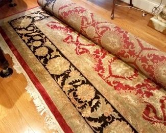 Large oriental floor rug