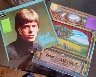 1967 David Bowie self-titled debut studio album and more rock records