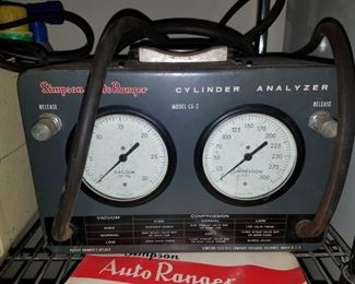 Simpson auto ranger cylinder analyzer