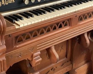 Antique Story & Clark pump organ