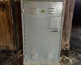 SaddleLockers, three available with room for two saddles, bridles, and supplies