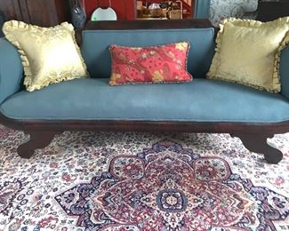 Scrolled arm sofa (84.5")
