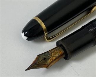 vintage Montblanc Meisterstuck fountain pen