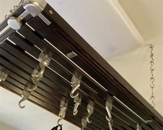 Hanging pot rack