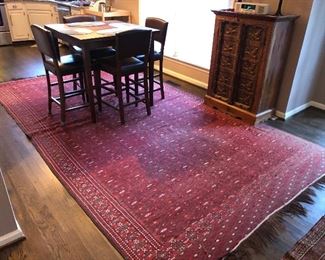 Rug measures 154” x 85”.