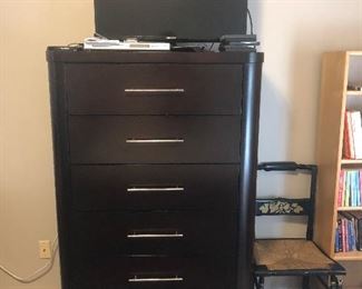 Chest measures approximately 38” across x 20” deep and 59 3/4” tall.