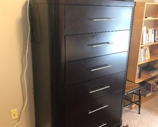 Chest measures approximately 38” across x 20” deep and 59 3/4” tall.