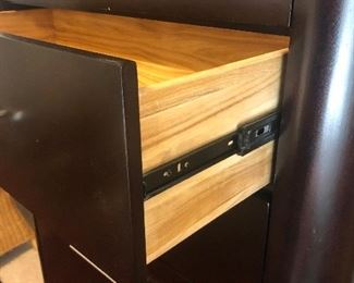Chest measures approximately 38” across x 20” deep and 59 3/4” tall.