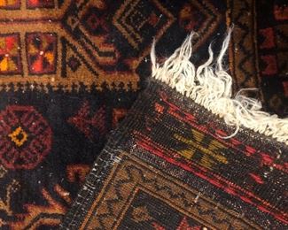 Rug measures 74” x 44”.