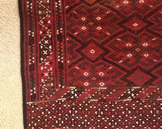 Rug measures 135” x 45”.