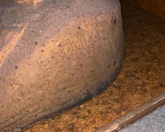 Edward Kemeys " The Still Hunt" Terra Cotta