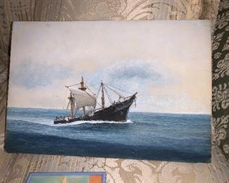 C McKnight- Smith Maritime Artist