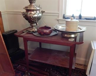 Mid Century tea cart.