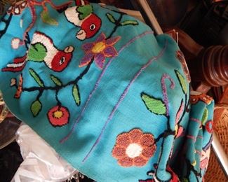 Needle work... large fabric piece.