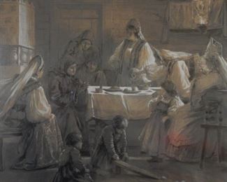 Old Russian litho.