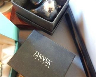 Dansk candle holders x two.