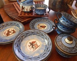 Small group of rare china.