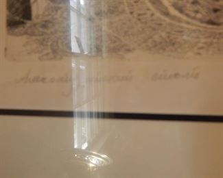 Russian etchings.
