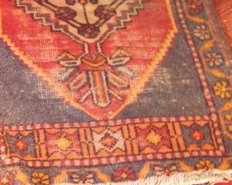 Small rug.