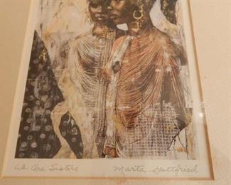 Art work. Sisters.
