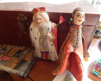 Old dolls.