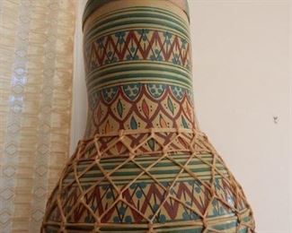 Musical drum hand made.