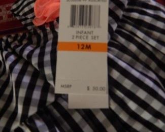Calvin Klein baby clothes new with tags.