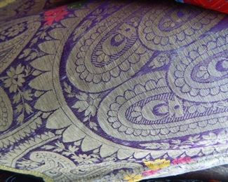 Lovely fabric in rich colors.