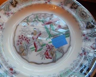 Chinese themed china.
